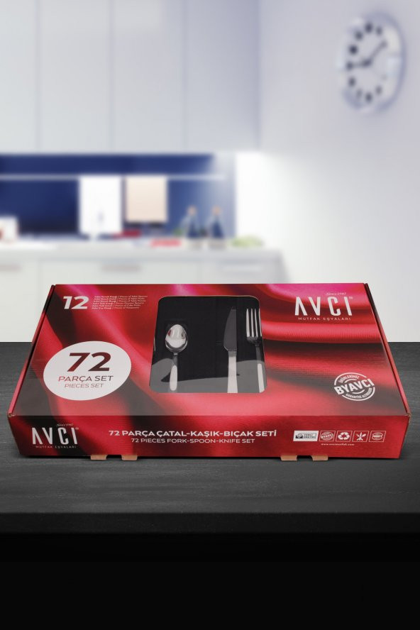 İstanbul 72 Parça Çatal Kaşık Bıçak Takımı - 3