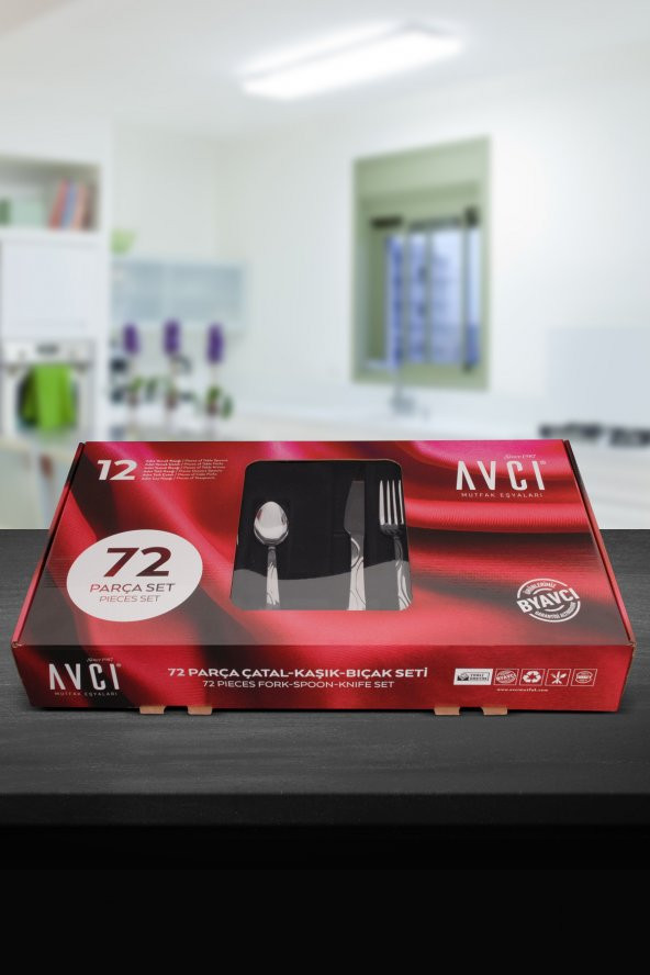 Ay Işığı 72 Parça Çatal Kaşık Bıçak Takımı - 3
