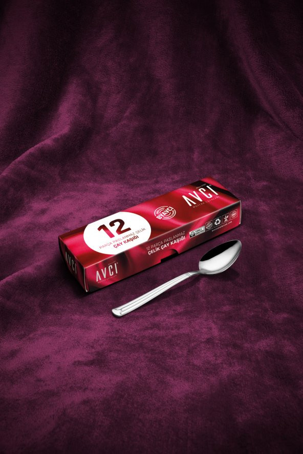 Yakamoz 12 Adet Çay Kaşığı