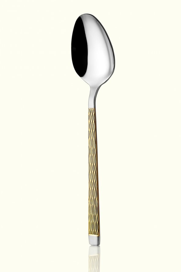 Pera Gold 6 Adet Yemek Kaşığı 18/10 Paslanmaz Çelik 3 mm