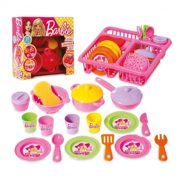 Fen Toys 01753 Dede, Barbie Bulaşıklık
