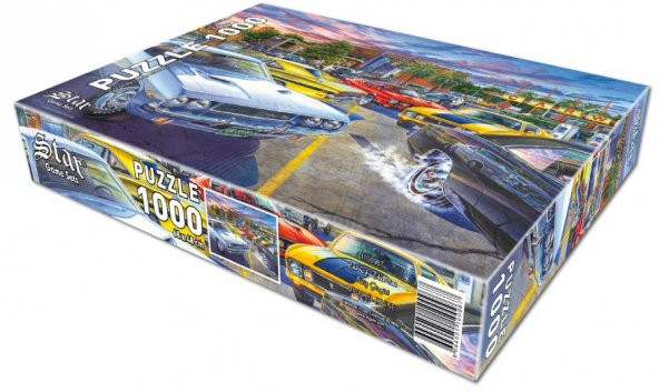 Star Puzzle 1000 Parça Bitiş Çizgisi Puzzle - Resim 3