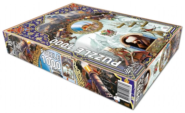 Star Puzzle 1000 Parça Fetih Puzzle - Resim 3