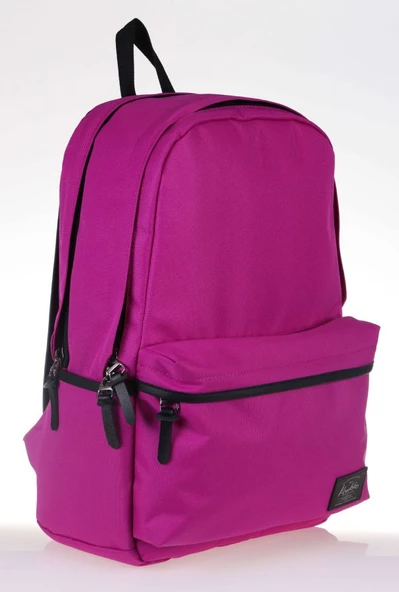 Kaukko Basic Fuşya Okul ve Günlük Sırt Çantası - Resim 2