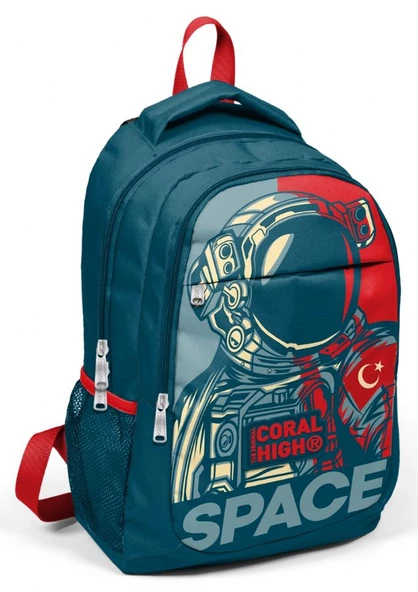Coral High Astronot Erkek Çocuk İlkokul Ortaokul Sırt Çantası