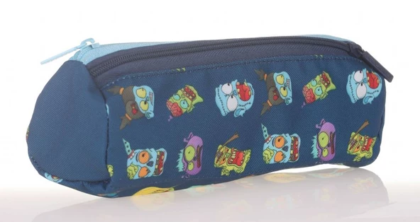 Kaukko Kids&Love Lacivert Zombie Kalem Çantası - Erkek Çocuk - Resim 2