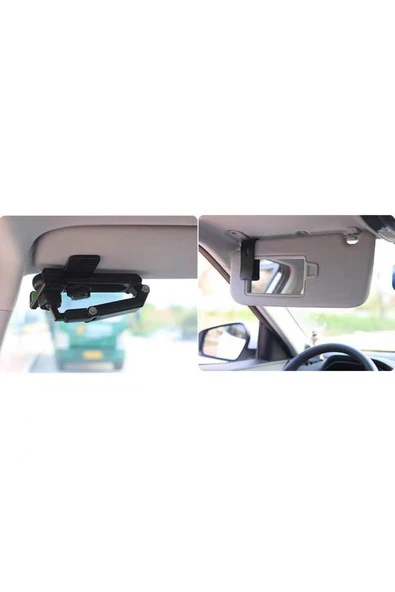 Çok Amaçlı Araç İçi, Güneşlik, Masa ve Ofis Telefon Tutucu Car Holder - 4