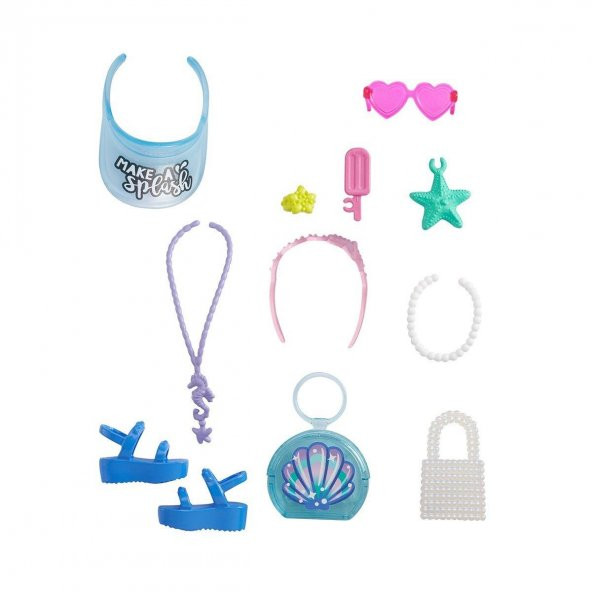 Barbie GWD98 Barbienin Moda Aksesuarları Paketleri