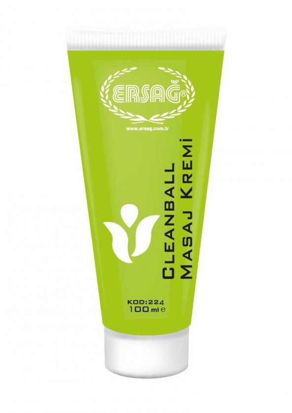 Ersağ CLEAN BALL MASAJ & AĞRI KESİCİ KREM 100 ml