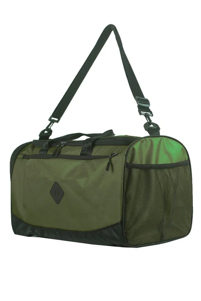 Bagorama LARGE Unisex Kumaş 52 Cm Seyahat Spor Çanta El ve Omuz Valizi - 8