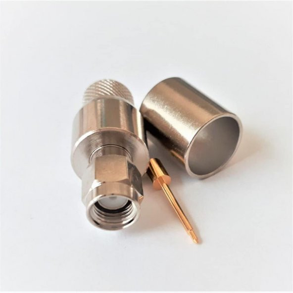 Sma Erkek Konnektör Lmr400 Tipi Sıkmalı ürün görseli