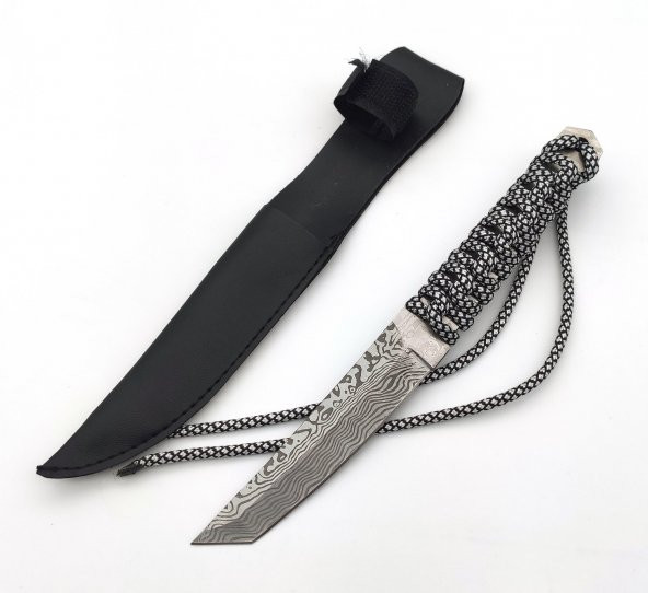 Valkyrie Aus-5A Outdoor Paracordlu Kamp Bıçağı - 2