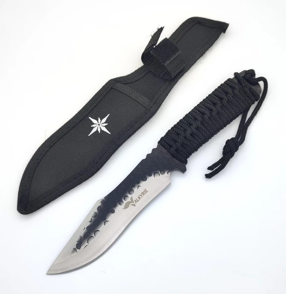 Valkyrie 8CR15 Kuzey Yıldızı Outdoor Paracortlu Kamp Bıçağı - 3