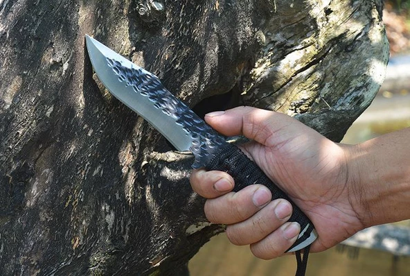 Valkyrie 8CR15 Kuzey Yıldızı Outdoor Paracortlu Kamp Bıçağı - 5