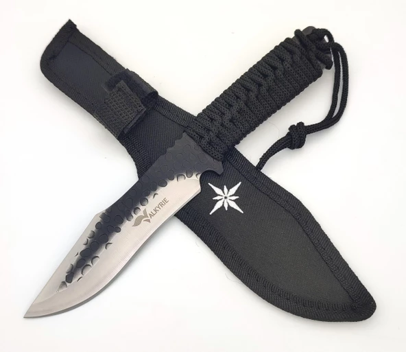 Valkyrie 8CR15 Kuzey Yıldızı Outdoor Paracortlu Kamp Bıçağı - 2
