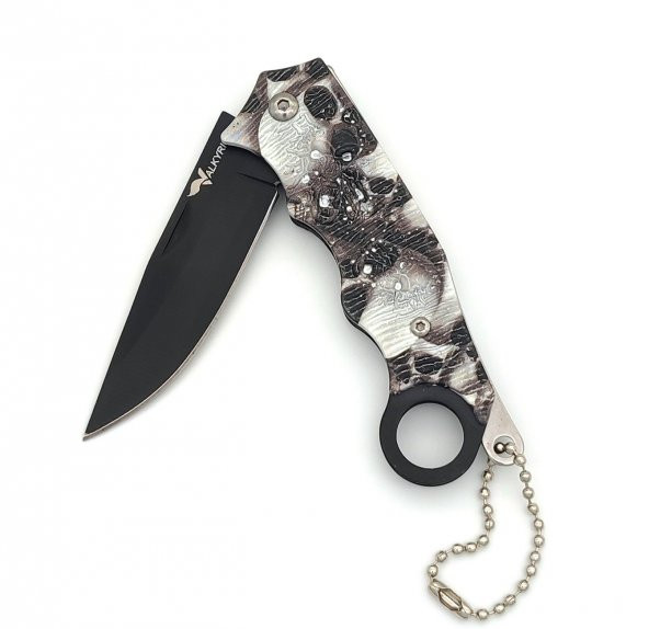 Valkyrie Jackknife 036 Kurukafa Katlanabilir Outdoor Kamp Bıçağı - 5