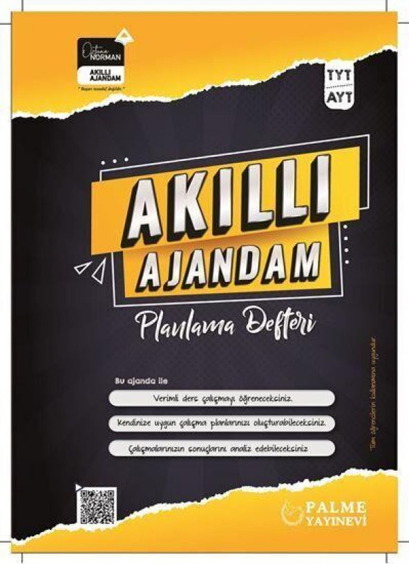 TYT AYT Akıllı Ajandam Planlama Defteri Palme Yayınları
