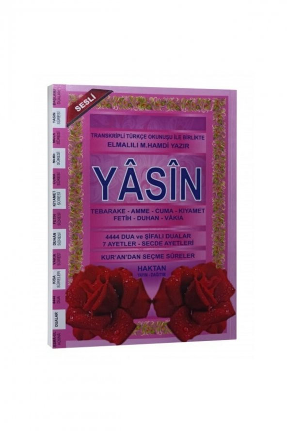 Haktan Yayınları Ortaboy 41 Yasin-i Şerif Ekonomik Pembe (25 Adet )