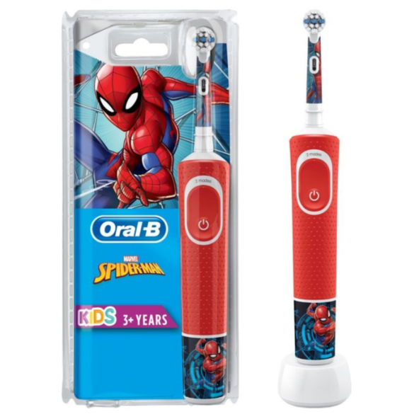 Oral-B Vitaliy 100 Çocuk Şarj Edilebilir Diş Fırçası Spiderman