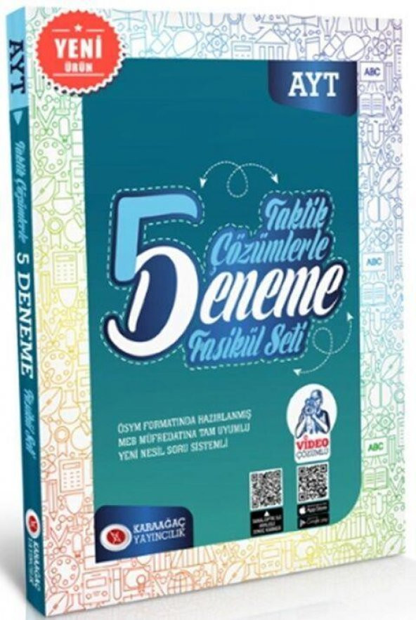AYT Taktik Çözümlerle 5 Deneme Fasikül Seti Karaağaç Yayınları