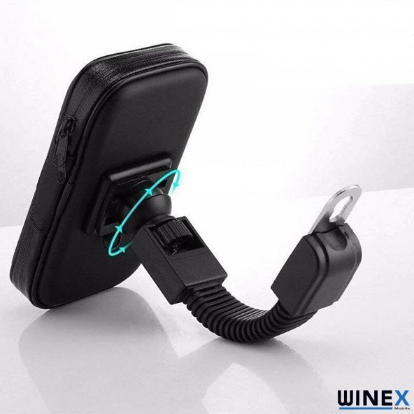 Winex Motorsiklet ve Bisiklet Su Geçirmez Telefon Tutucu - 3