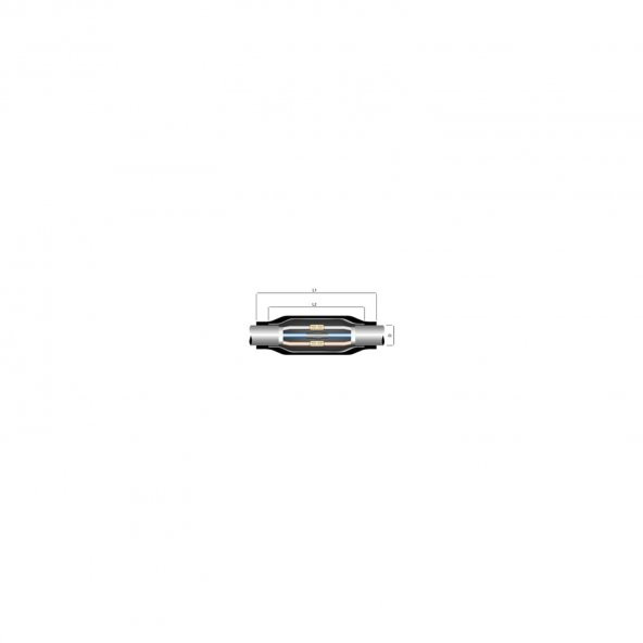 Tamer Isı Büzüşmeli Ek Muf 4X10 MM - 2