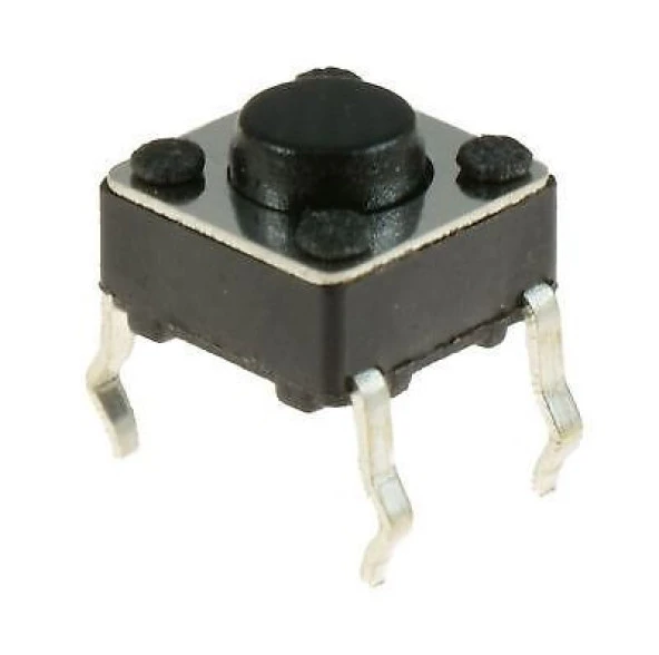 6x6x5 mm Tach Buton (4 Bacak) ürün görseli