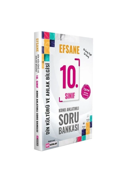 Ddy 10. Sınıf Din Kültürü Ve Ahlak Bilgisi Efsane Konu Anlatımlı Soru Bankası