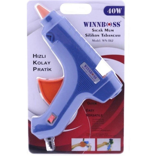 Silikon Tabancası 60w Anahtarlı Sıcak Silikon Kalın Mum - Resim 4