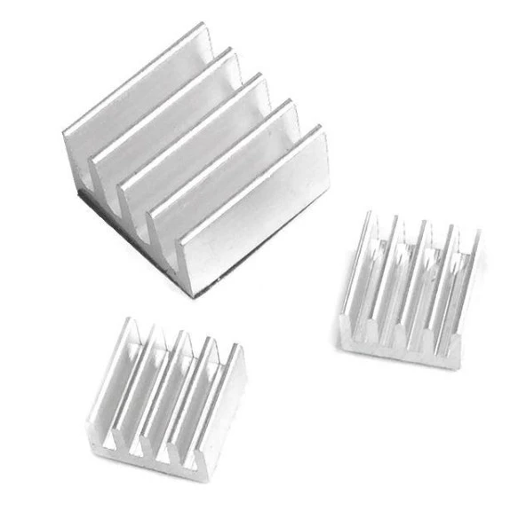 Alüminyum Soğutucu Set (Heat Sink) A4988 DRV8825 Raspberry 3 Adet - Resim 2