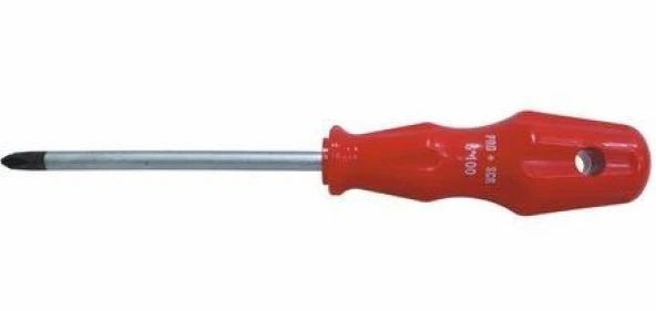 Yıldız Tornavida 10 cm Kırmızı