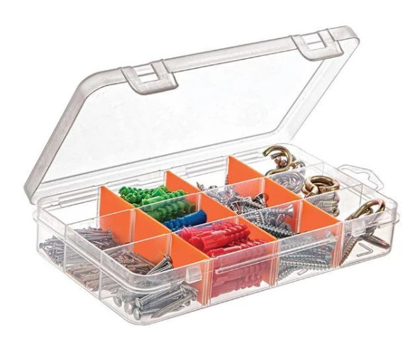 Malzeme Kutusu 12 Bölmeli Organizer Hobi Kutusu - Resim 2