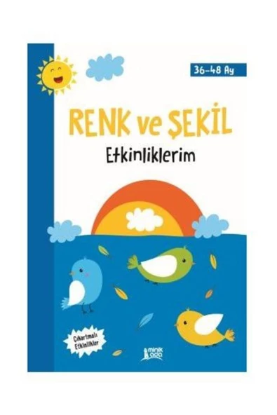 Minik Ada Renk Ve Şekil Etkinliklerim 3+ Yaş