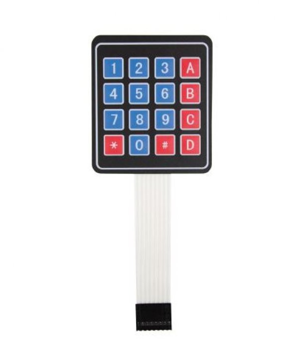 Keypad Membran Tuş Takımı 4X4 Arduino