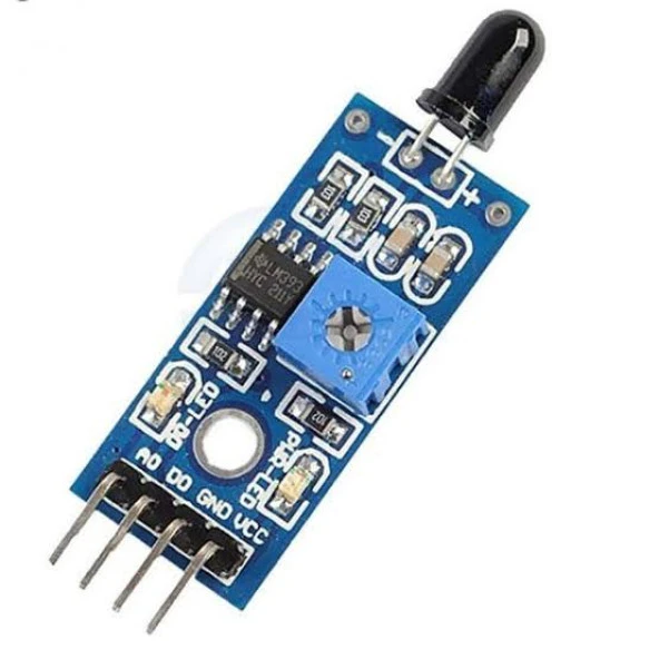 Arduino Alev Algılama Sensör Modülü - Resim 5
