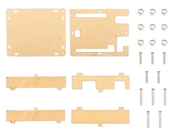 Arduino Uno R3 şeffaf muhafaza akrilik kutu - Resim 3