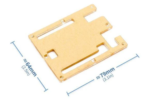 Arduino Uno R3 şeffaf muhafaza akrilik kutu - Resim 5
