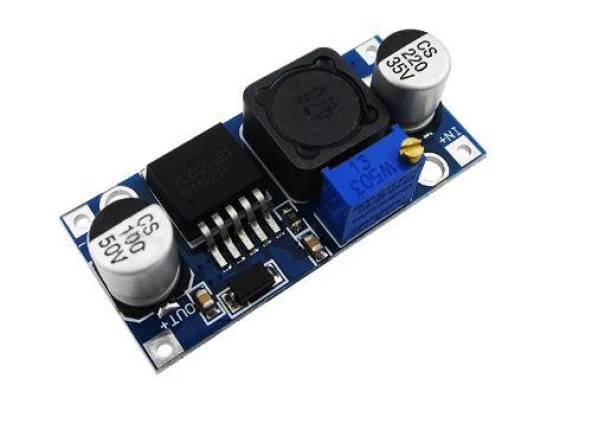 XL6009 Ayarlanabilir DC/DC Voltaj Regülatörü Voltaj Yükseltici Regülatör Step Up Modülü Arduino - Resim 2