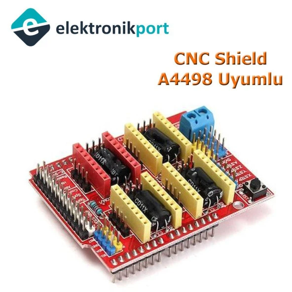 Arduino UNO CNC Shield V3 (A4988 Uyumlu) ürün görseli