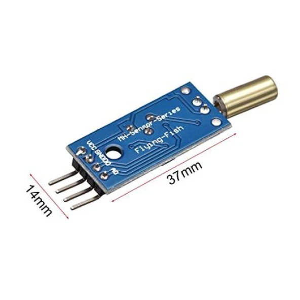 SW520D Tilt Sensör Kartı 3 Pin (Eğim Sensörü - Yatay) - Resim 6