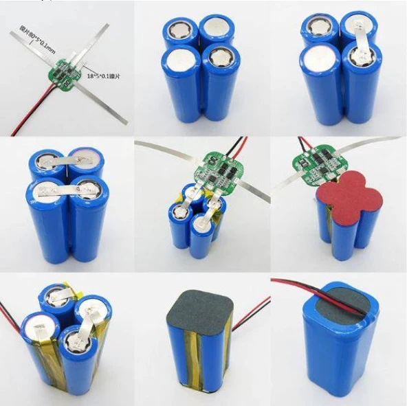 4S 20A 16.8V BMS Koruma Kartı Lityum Batarya 18650 Li-ion Lipo Protection Module - Resim 4