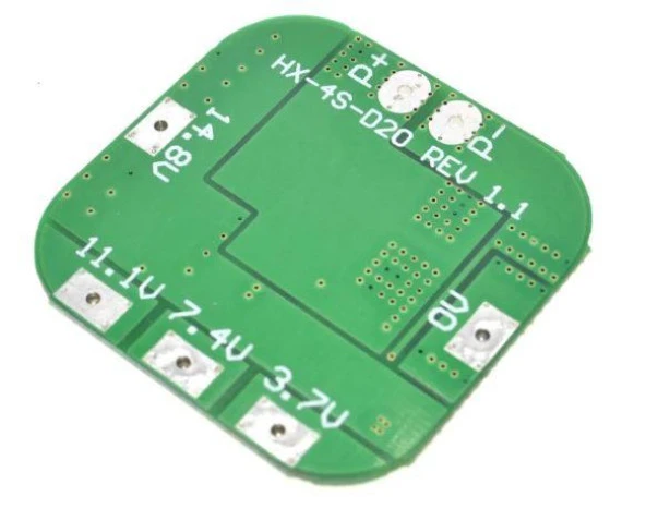 4S 20A 16.8V BMS Koruma Kartı Lityum Batarya 18650 Li-ion Lipo Protection Module - Resim 5