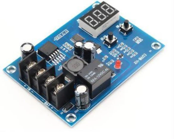 XH-M603 Şarj Kontrol Devresi 12-24V Akü ve Lityum Pil Uyumlu - Resim 2
