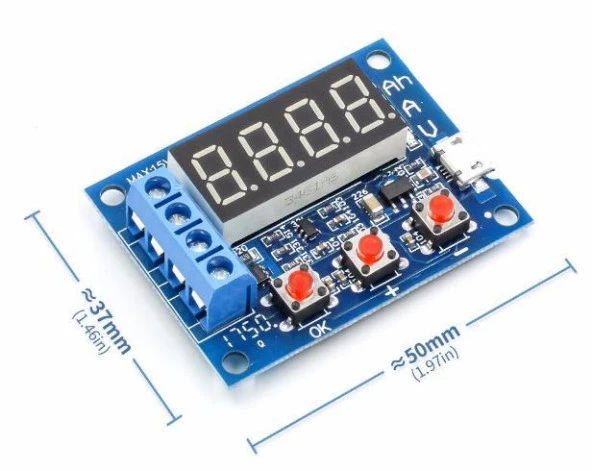 ZB2L3 Akü Pil Kapasite Test Cihazı - 18650 Lityum 1,5 - 15V 3A - Resim 2