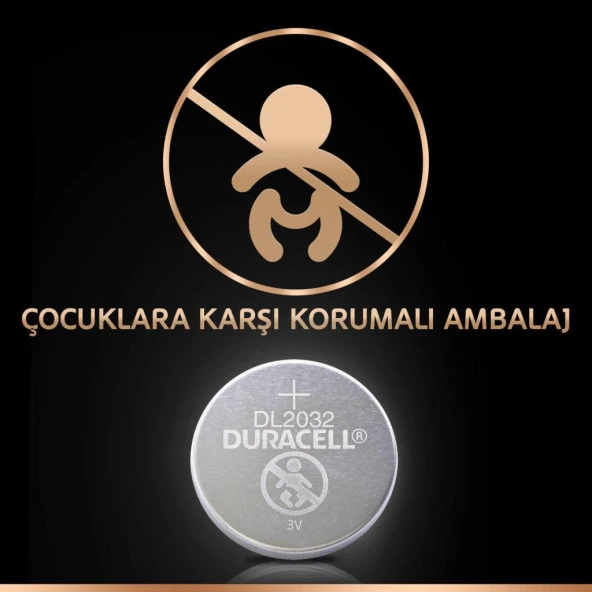 Duracell 2032 3V Lityum Pil (2 Adet) - Resim 4
