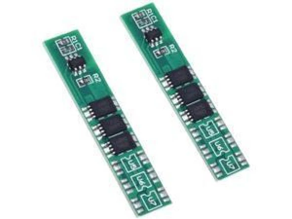 1S 5A 3.7V BMS Koruma Kartı Lityum Batarya 18650 Li-ion Lipo Protection Module - Resim 3