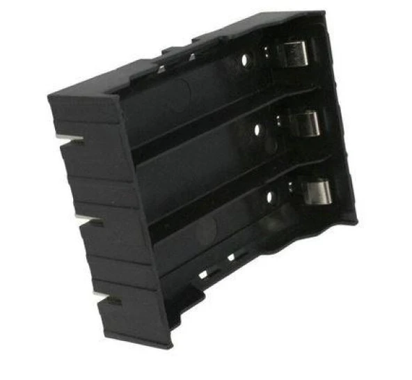 18650 PCB Tip Üçlü Lityum Li-ion Pil Yuvası 6 Pin - Resim 2