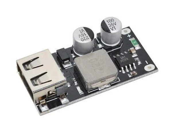 Hızlı Şarj QC3.0 Regülatör Devresi (Giriş 9-32V) DC-DC ürün görseli