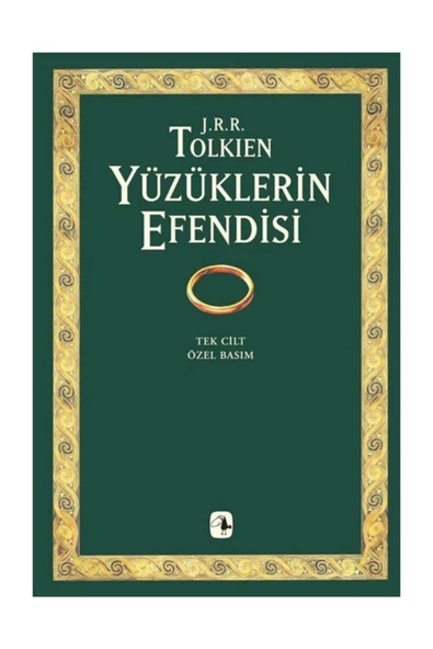 Yüzüklerin Efendisi Tek Cilt Özel Basım John Ronald Reuel Tolkien