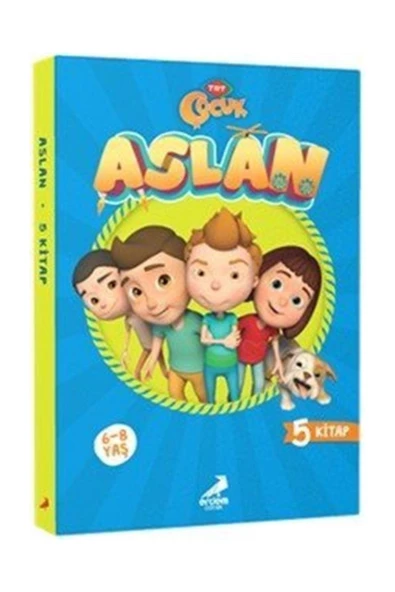 Erdem Yayınları Aslan Serisi 5 Kitap 6-8 Yaş